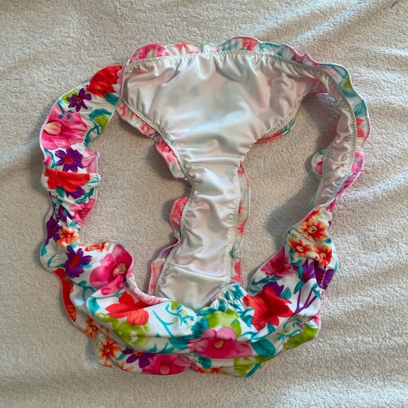 Cheeky Ruffled Bikini Bottom - Picture 3 of 4